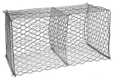 tikinti matryalari: Gabion mesh D= 0,6-5 mm, Hüceyrə ölçüsü: 6x8; 8x10; 50x100. , Kəsmə