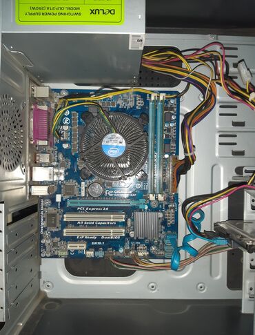 мониторы silver black: Компьютер, ядер - 4, ОЗУ 6 ГБ, Для работы, учебы, Б/у, Intel Core i3, HDD
