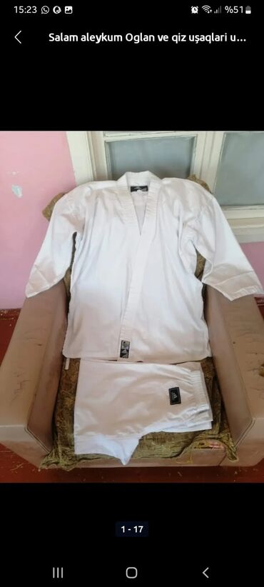 İdman formaları: Salam Aleykum Oğlan və qız uşaqları üçün Yeni Karate geyimləri -da lalafo.az — 7 İdman formaları: Salam Aleykum Oğlan və qız uşaqları üçün Yeni Karate geyimləri — 7