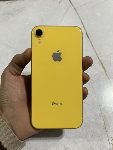 ноутбук эпл цена бишкек: IPhone Xr, Б/у, 256 ГБ, Желтый, Чехол, 81 %