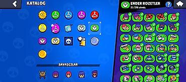 bs hesab satışı: Brawl Stars hesabı – R_REVAN_2008 - Kupa yolu: 21,615 - Savaşçılar — 8