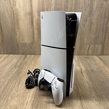 Video oyunlar və konsollar: Ps 5 slim bir orginal dualsense her seyi qaydasinda problemsiz — 1