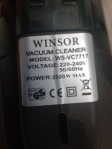 winsor tozsoran: Winsor 2-in-1 elektrik süpürgəsi 2000 w istənilən zaman — 8