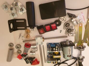 Digər mişarlar: Balaca mişar yığmaq üçün detallar və əlavə aksesuarlar. Mühərrik DC — 2