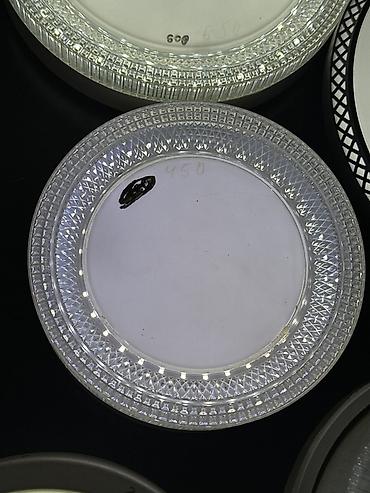 свет для кухни: Светодиодный накладной светильник круглой формы. - Тип: LED — 1