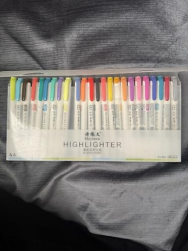 pla filament: Shiywen Highlighter dəst-i – 25 rəng - Model: SY-826 - Rəng çeşidi — 1