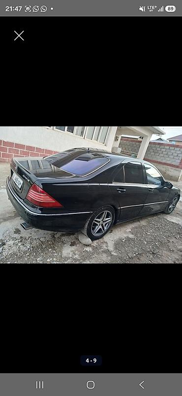 подушка двигателя мерс: Mercedes-Benz S-Class: 2001 г., 5 л, Автомат, Бензин, Седан — 4