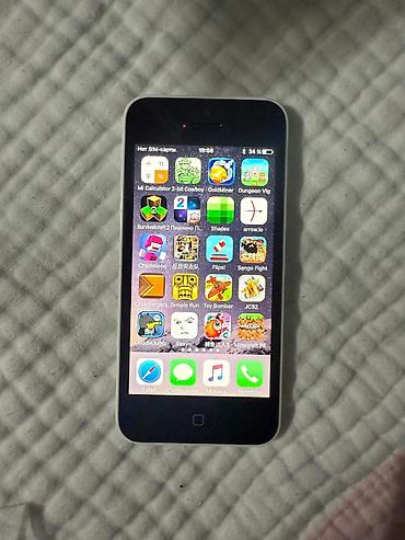 Apple iPhone: IPhone 5c, Б/у, Белый, Кабель — 6