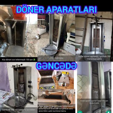 doner aparati qazla: Qazla işləyən, 2 gözlü