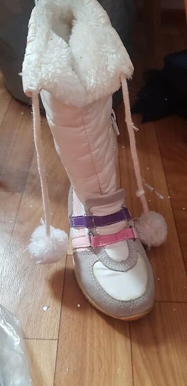 Детская обувь: Продаю сапоги осень - зима для девочки белый 26 размер зима осень. в — 2