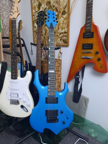 Гитары: ЭлектроГитары, аккустические гитары, разные, все отстроенные, готовые — 24