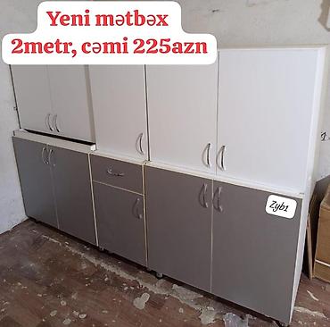 Mətbəx mebeli: Yeni mətbəx mebelləri. Müştəri evindən nümunə.Hazır əldə var . Ölçü — 8