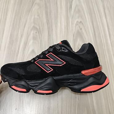 Мужская обувь: New Balance 9060 Black Red. Çox rahat komfortlu uzunömürlü gündəlik — 4