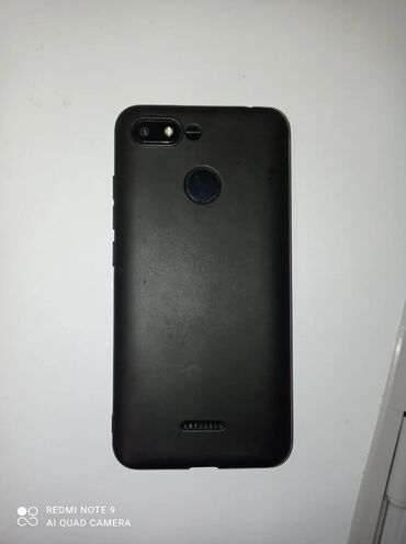 Мобильные телефоны: Redmi, Redmi 6A, Б/у, 16 ГБ, цвет - Черный, 2 SIM