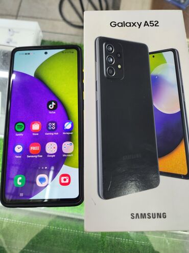 самсунг а52 цена в бишкеке бу: Samsung Galaxy A52, Б/у, 128 ГБ, цвет - Черный, 2 SIM