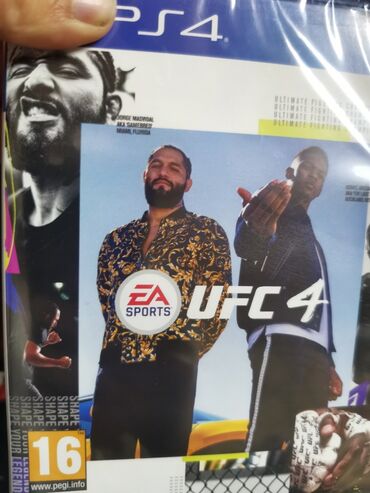 oyun diskləri: Ps4 ufc 4