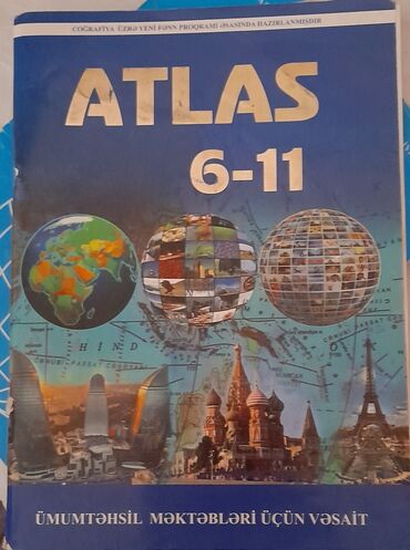 talibov sürücülük kitabı 2023: Atlas ve kontur 2si birlikde 5 azn. atlasin içi demek olarki yeni