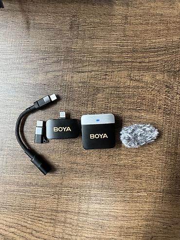 блютуз наушник: Беспроводная петличная система BOYA для смартфонов Комплект: - — 2