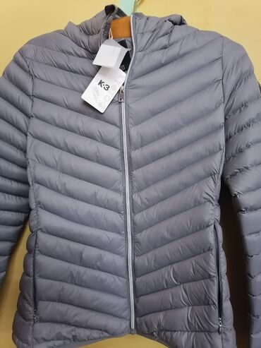 Ostale jakne, kaputi, prsluci: Jakne marke kyoto3 siva zenski L crvena muski M cena 3500