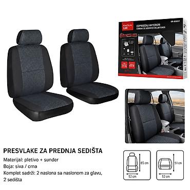 Presvlake za prednja auto-sedišta, klasični stil (set od 2) 2000169-A