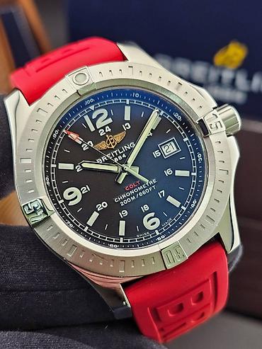 часы наручные оригинал: Классические часы часы, Breitling, Швейцария, Оригинал, Унисекс, Б/у — 4