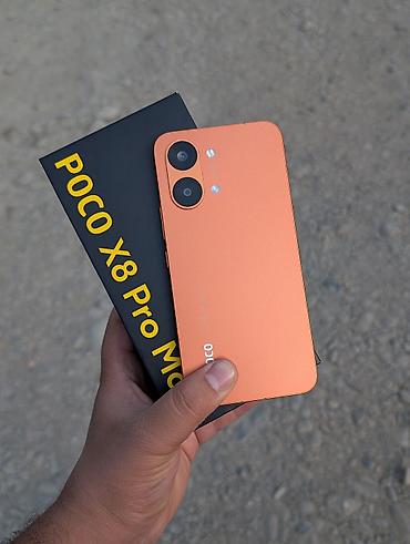 рация моторолла: Poco X8 Pro Max, Б/у, 256 ГБ, цвет - Оранжевый, 2 SIM — 2