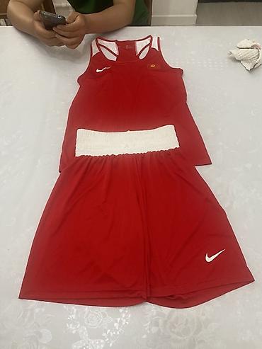 nike tech flecee: Спортивный костюм, Корея, С надписью, M — 1