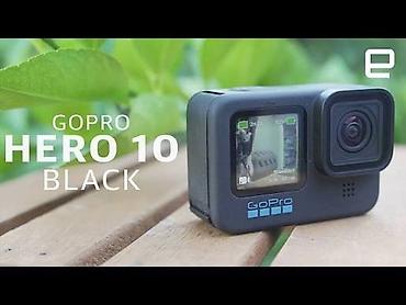 go pro 9: GoPro HERO 10 Black action kamera - GP2 prosessoru ilə sürətli işləmə — 1