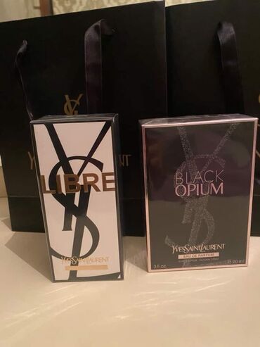 Ətriyyat: Yves Saint Laurent brendinə məxsus Libre və Black Opium ətirləri