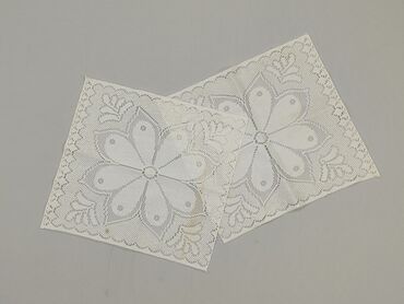 Textile: PL - Napkin 29 x 31, color - White, condition - Satisfying