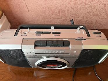 kaset calar: Nobel portativ radio-kaset maqnitofonu Xüsusiyyətlər: - AM/FM radio — 3