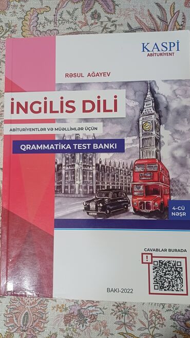 физика банк тестов 1 часть pdf: Qramatika test bankı ( kaspi 4cü nəşr 2022 )