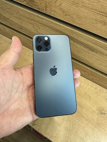 Apple iPhone: IPhone 12 Pro, Б/у, 256 ГБ, Синий, 81 %