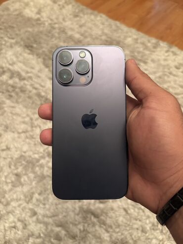 Apple iPhone: IPhone 14 Pro Max, 256 GB, Deep Purple, Face ID