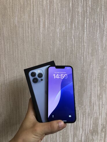 Apple iPhone: IPhone 13 Pro, 128 GB, Göy, Face ID -da lalafo.az — 14 Apple iPhone: IPhone 13 Pro, 128 GB, Göy, Face ID — 14