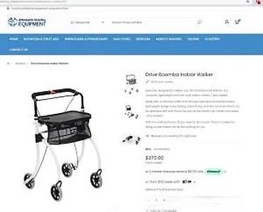 Hodalice, štake, štapovi za hodanje, kolica za hodanje: Lagan, sklopivi rolator sa 4 točka – stabilna podrška za hodanje - — 10