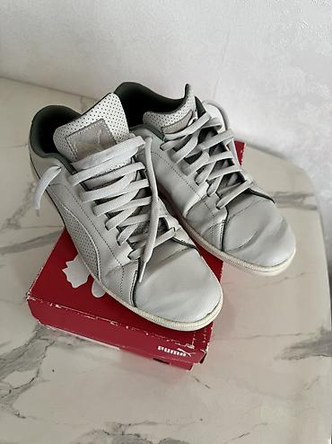 tech flecee: Мужские кроссовки, 44, Puma, Б/у, цвет - Серый, Самовывоз — 1
