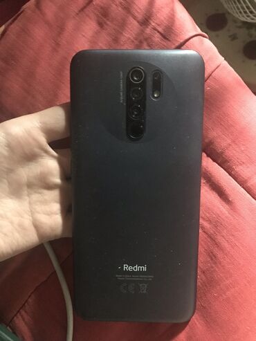 nubia red: Xiaomi, Redmi 9, Колдонулган, 32 GB, түсү - Боз, 2 SIM