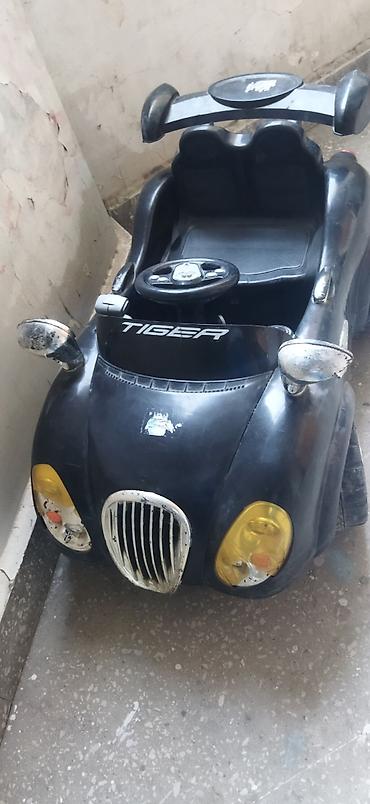 Uşaq dünyası: Uşaq üçün elektrikli minik maşını – “TIGER” modeli - Rəng: qara - — 1