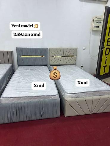 matras ucuz: Yeni, Təknəfərlik çarpayı, Matras ilə — 1