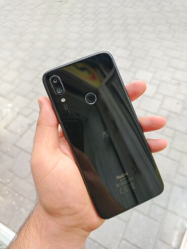 Redmi Note 7, 64 GB, rəng - Qara, Barmaq izi