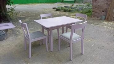 рабочий стол: Комплект садовой мебели, Дерево