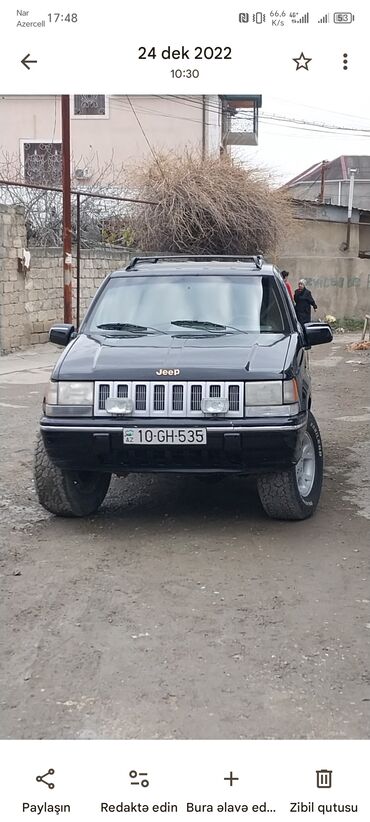 Nəqliyyat: Jeep Grand Cherokee ehtiyat hissələri satılır Mətn: Jeep Grand
