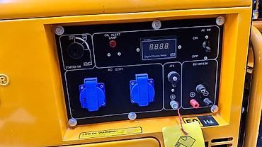 Генераторы: Дизельный генератор DINGQI Silent Generator 5.0 kW Основные — 3