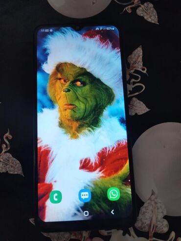 Tulumlar: Samsung Galaxy A12, 64 GB, rəng - Göy, Barmaq izi, İki sim kartlı, Face ID