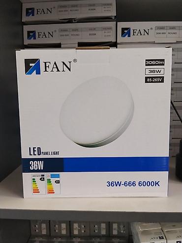 Освещение: Светодиодный потолочный светильник PAN (FAN) LED Panel Light, круглый — 1