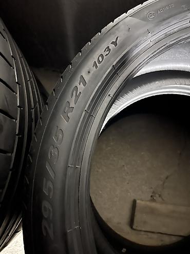 перед: Шины 295 / 35 / R 21, Лето, Б/у, Комплект, Италия, Pirelli — 4