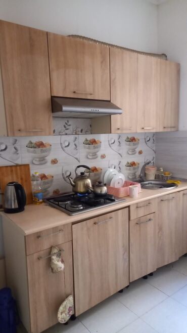диван для кухни: Mətbəx mebel dəsti - Material: ağac teksturalı MDF/LDSP ön panellər