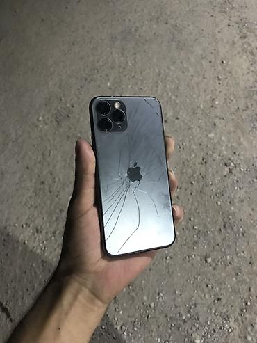 13 pro 512gb: IPhone 11 Pro, 64 GB, Space Gray, Qırıq — 1