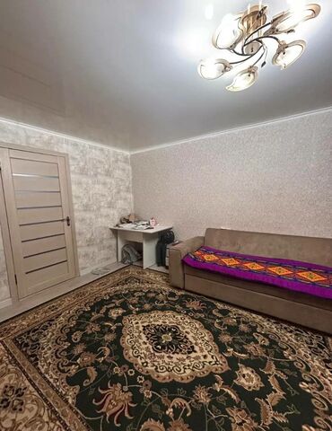 продажа квартир в городе токмок: 2 бөлмө, 44 кв. м, Хрущевка, 3 кабат, Косметикалык ремонт